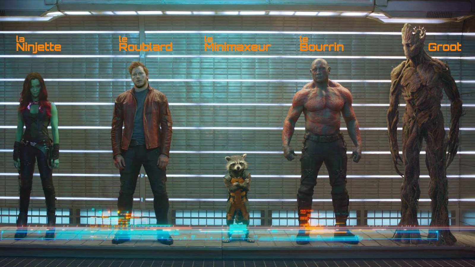 Guardians of the Galaxy version JDR