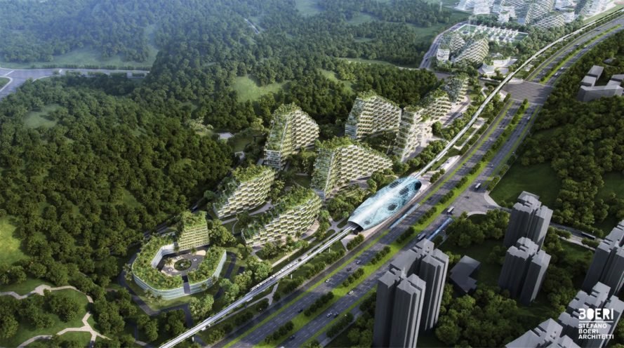Liuzhou Forest City by Stefano Boeri, Architect