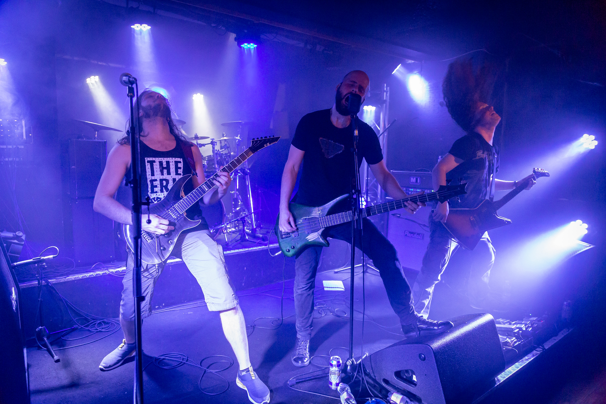 The Erkonauts (progressive punk metal, Suisse), en concert au Bouffon de la Taverne, Genève, 1er juin 2018. Photo: Stéphane Gallay, sous licence Creative Commons (CC-BY)