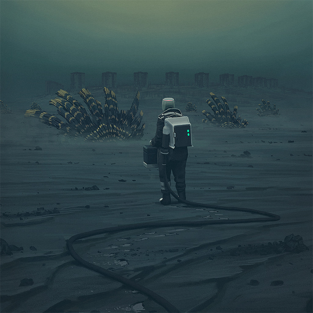 Simon Rabbit Labyrinth « The Labyrinth », de Simon Stålenhag – Blog à part