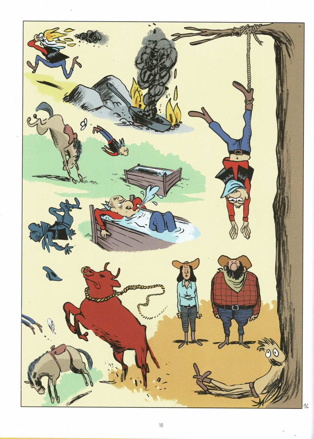 L’homme qui a vu l’homme qui a filmé l’homme qui tire plus vite que son ombre, page 18