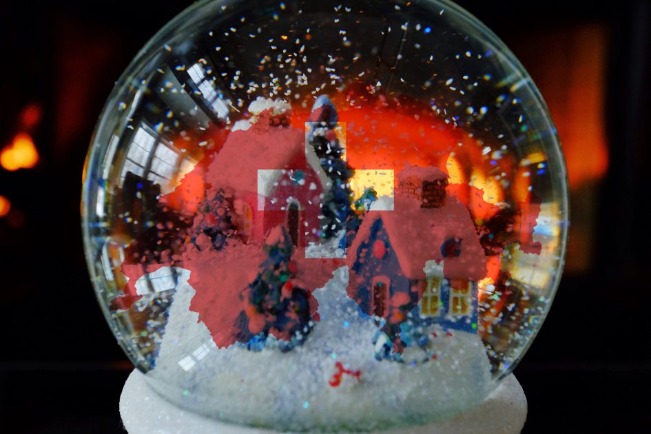 La Suisse dans une boule à neige